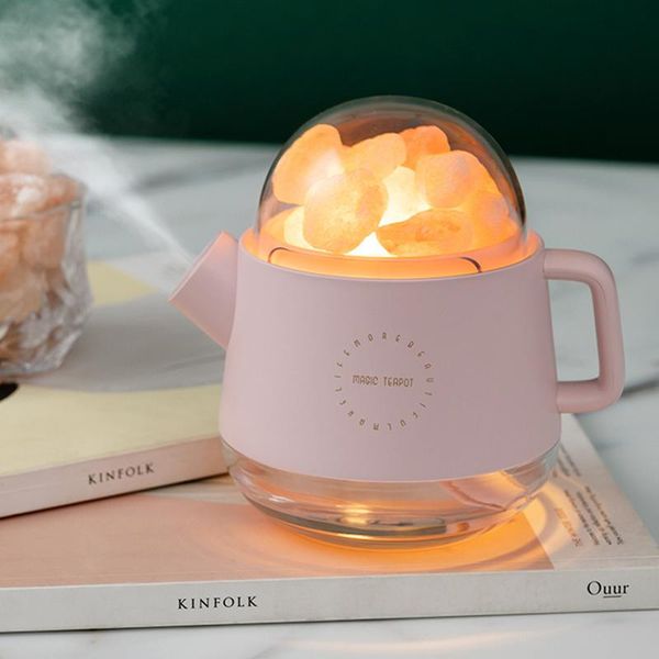 

humidifiers aromatherapy crystal diffuser humidifier essential oil cool mist 300ml usb air colorful light nano sprayer