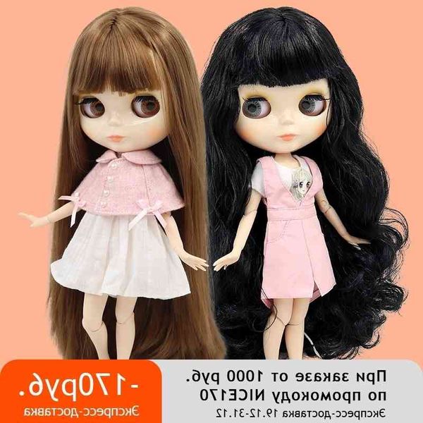 

icy dbs blyth 1/6 bjd joint body white skin shiny face 30cm special price toy gift anime doll