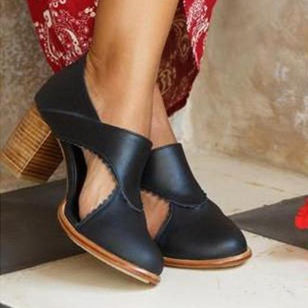 

tide women fashion rome pointed toe shoes square heels high zipper sandals sandalias gold sliver peep party, Black