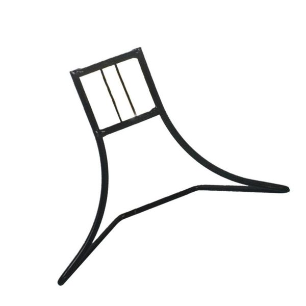 

1pc hamster exercise wheel rack squirrel run iron bracket (black) small animal supplies