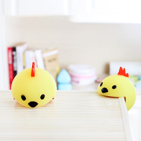 

4pcs/lot cute cartoon baby safety furniture corner guards soft child baby safety silicone table desk corner protector edge cover