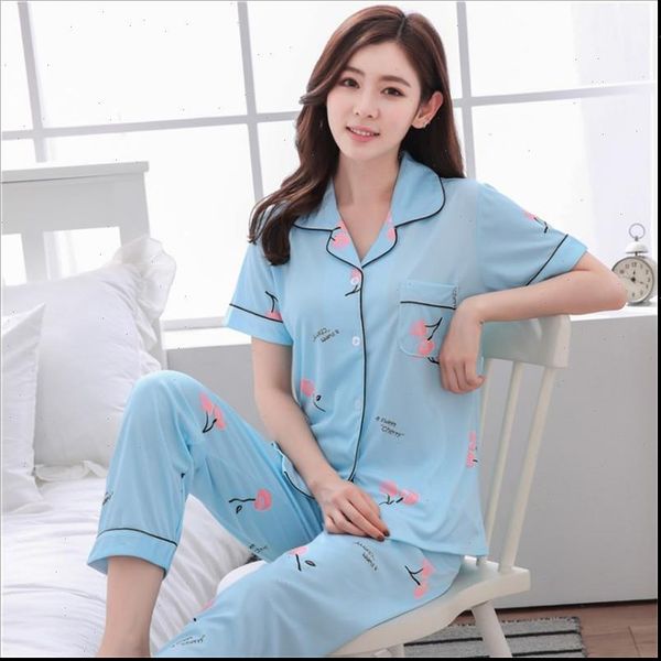 

pajamas sets 2 pieces women sleepwear pyjama set sleep lounge long sleeves turn down collar pocket decor pants 2pcs, Black;red