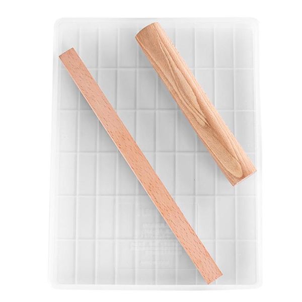 

baking & pastry tools diy handmade nougat tray mold set cutting rolling pin candy
