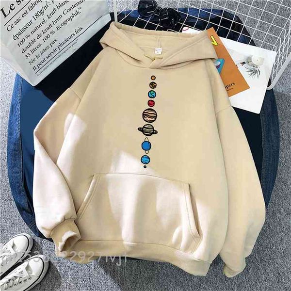 Planets Color Mean Pullover Вселенная Солнечная система Узорные Толстовки Мужские Спортивные Толстовки Мужчины Harajuku Ретро Спортивная одежда Хип-Хоп 210813