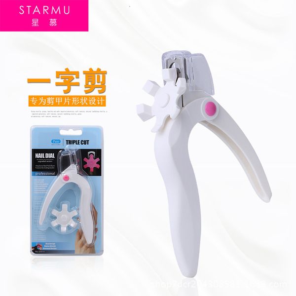 

diy tools manicure french u-shaped false nail scissors