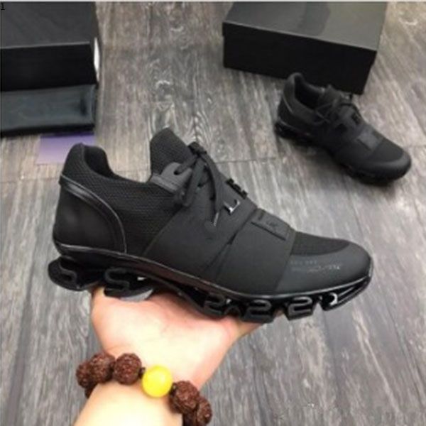 

prad new luxury triple s designer platform sneakers tb printed dad vintage black white bred mens trainers hstt002, Red;white