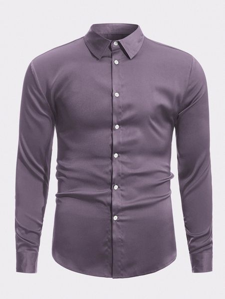 

men solid button up shirt k1t4#, White;black