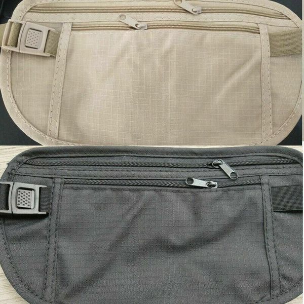 

outdoor bags 1 pc sports travel hidden security money belt pass card ticket