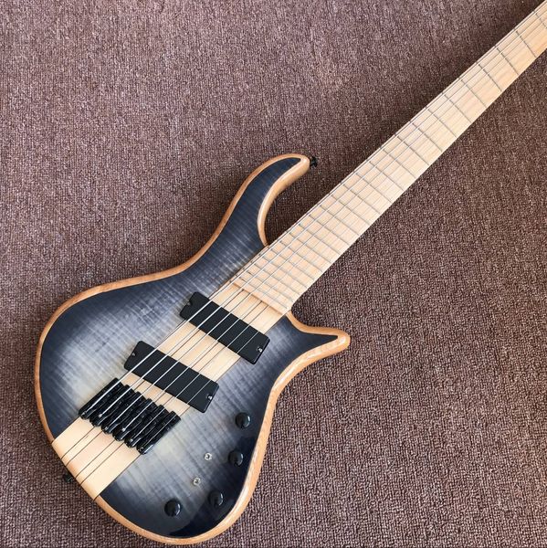 

custom shop,maple fingerboard gitaar, 6-string handmade electric guitar blue color