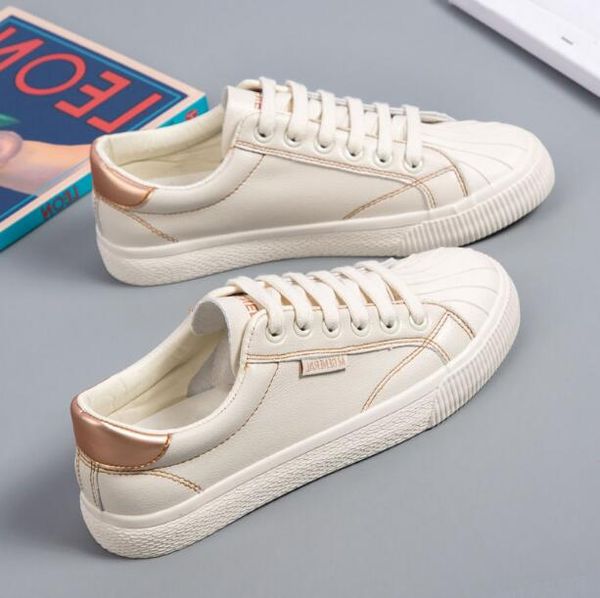 

designer woman summer shell toe sneakers loafers shallow mouth round toe low casual shoes flat heel single shoes plus size 35~40, Black