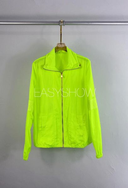 

women's t-shirt ly215 men's and sports jacket windbreak breathable windbreaker outdoor travel fashion zipper solid color, White
