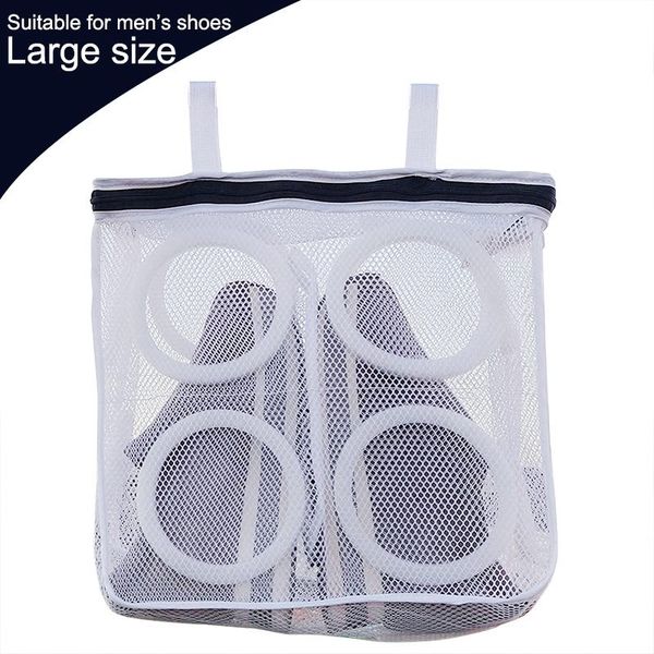 

laundry bags men shoes mesh bag wash machine organizer hanging dry sneaker protector