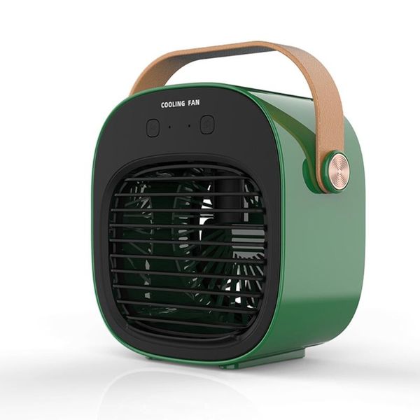 

portable deskair-conditioning water mist fan mini air cooler usb charging 95ac electric fans