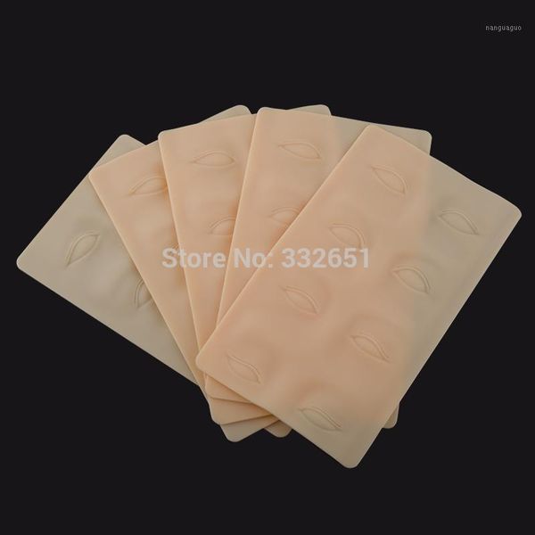 

wholesale- chuse 3d tattoo practice skin 5pcs/lot permanent makeup eye eyebrow training artificial set microblading taty1