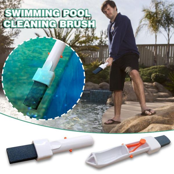 

swimming-pool cleaning-head 2021 swimming pool cleaning tool pumice head (with clip) & accessories