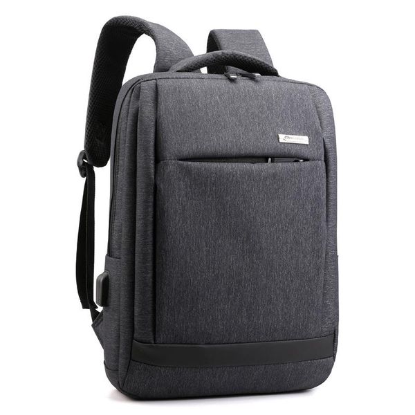 

backpack 2021 business waterproof oxford cloth usb interface men