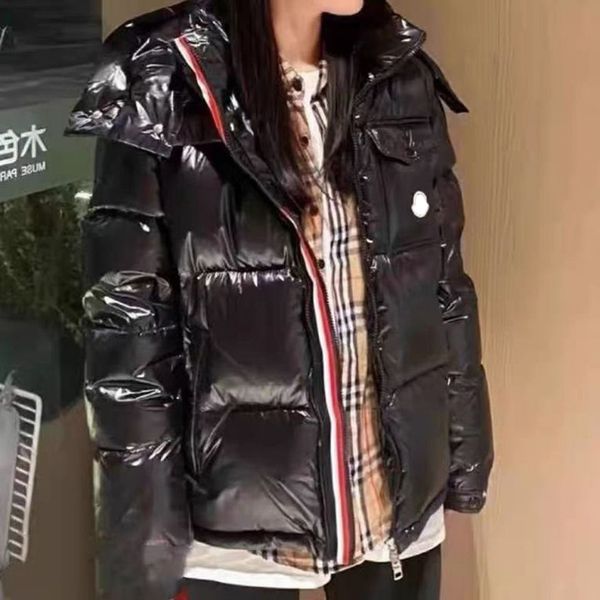 

2022 new designer men down coat monclair jacket zip up with cap outwear waterproof windproof warm winter overcoat for women, Blue;black