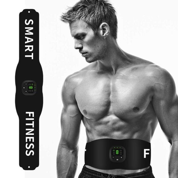 

abdominal toning belt fitness massage trainer support massager stimulator electric muscle waist i6g3 accessories