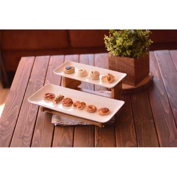 

dishes & plates bambum dep 2 layer presentation stylish design tableware banquet
