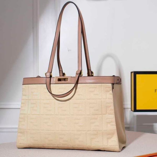 

light 2021 new trend bag women's large capacity portable tote leisure shoulder embroidery fashion simple zly