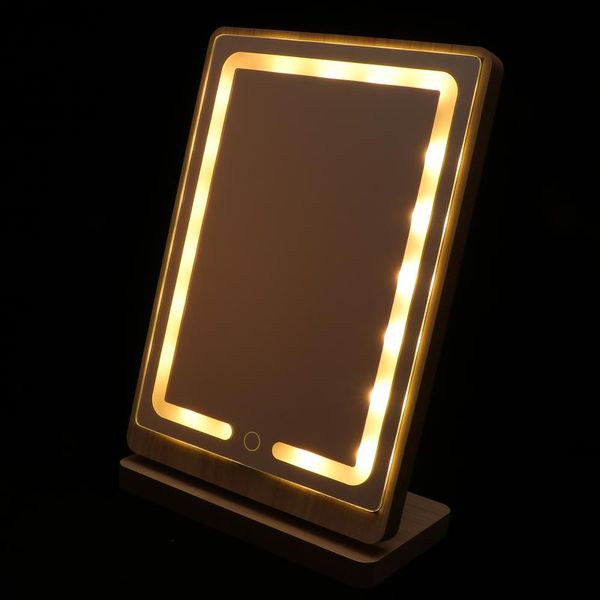

mirrors 1 set stylish led fill-in light mirror with home chargeable makeup