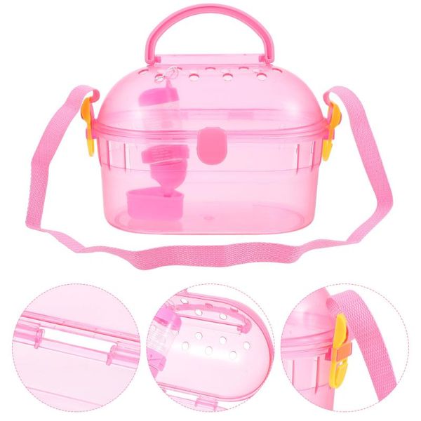 

small animal supplies 1 set creative pet outdoor case hamster chinchilla travel carrier container