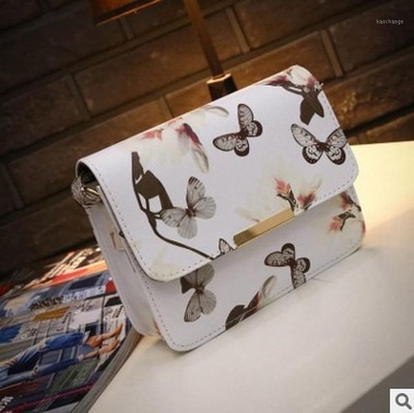 

evening bags 2021 women's bag flower spray printed stereotype pack