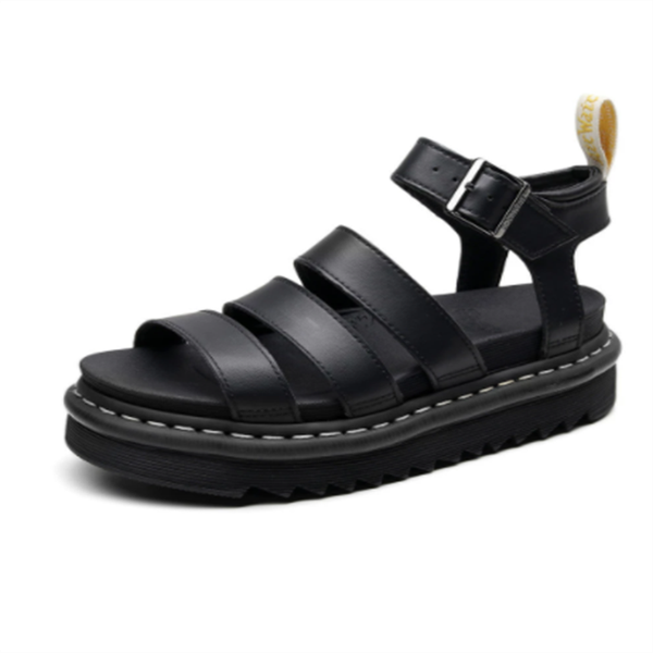 

sandals woman 2021 summer for women shoes comfy soft wedge low heels thick bottom ladies, Black