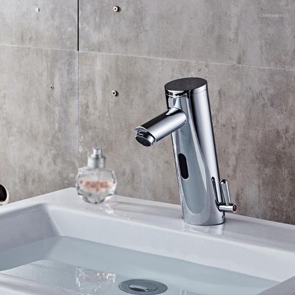 

bathroom sink faucets faucet & cold automatic touchless sensor water saving inductive electric tap battery power1