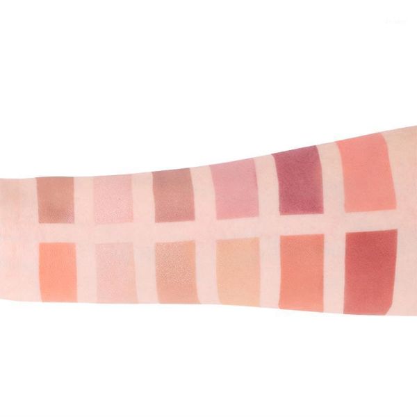 

pretty comy 12 color glitter matte eyeshadow palette makeup pigment smoky waterproof cosmetics rj1