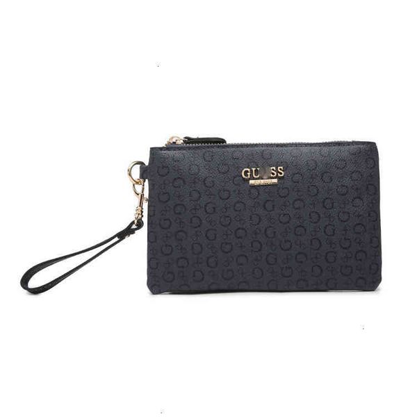 

new gu & ess zero wallet printed letter women's