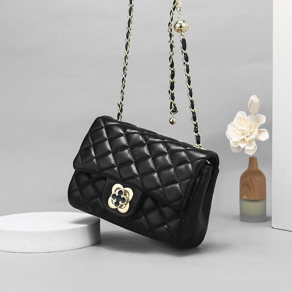 

shoulder bags 2021 leather women's handbags messenger bag tote clutch ladies portable purses hand wild
