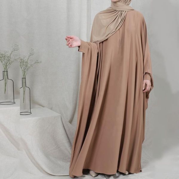 

abaya dubai fashion silky muslim abayas islam dress lace women vestidos robe longue vetement femme musulman de mode f2810 ethnic clothing, Red