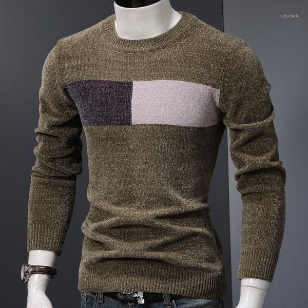 

men's sweaters winter thick knitted sweater men fashion crewneck slim fit pullover, White;black