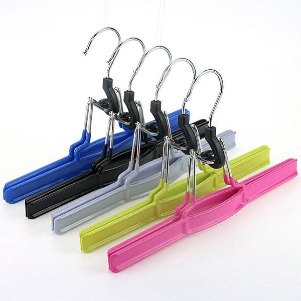 

hangers & racks 6pcs/lot 26cm traceless metal pants hanger