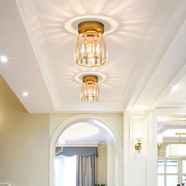 

ceiling lights crystal led restaurant aisle living room corridor balcony lamp modern lighting for home decoration luminaire
