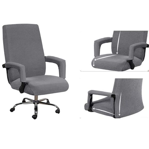 

cover for computer chair water resistant jacquard office durable elastic soft swivel protective covers