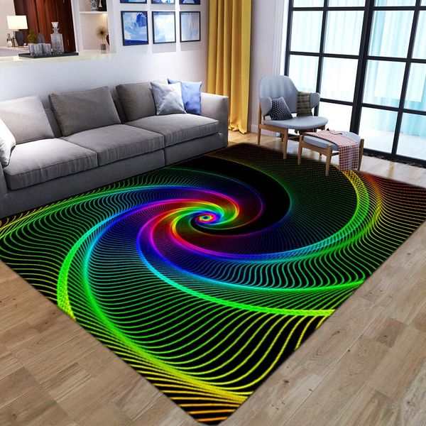 

carpets modern colour geometric pattern 3d print carpet for home living room bedroom area rug bedside sofa non-slip floor door mat decor