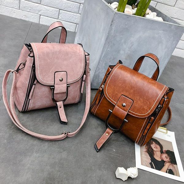 

backpack 2021 style women's fashion handbag mini messenger bag shoulder non-mainstream cool