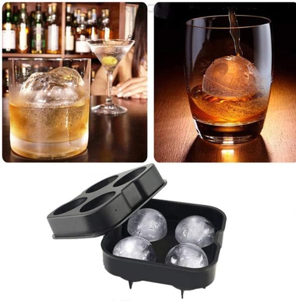 

baking moulds silicone ice cube maker diy creative silica gel spherical tray mould home bar party cool whiskey wine mold cream tools