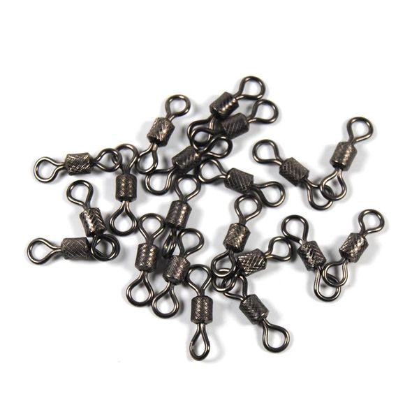 

fishing accessories saltwater swivels 1pack rolling swivel small retail package black strong brass #1 #2 #1/0 2/0 3/0