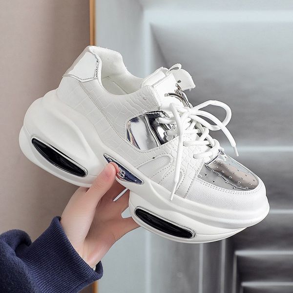 

sneakers women vulcanized shoes fashion wedges thick bottom zapatillas mujer ladies trainers chunky sneakers woman basket femme