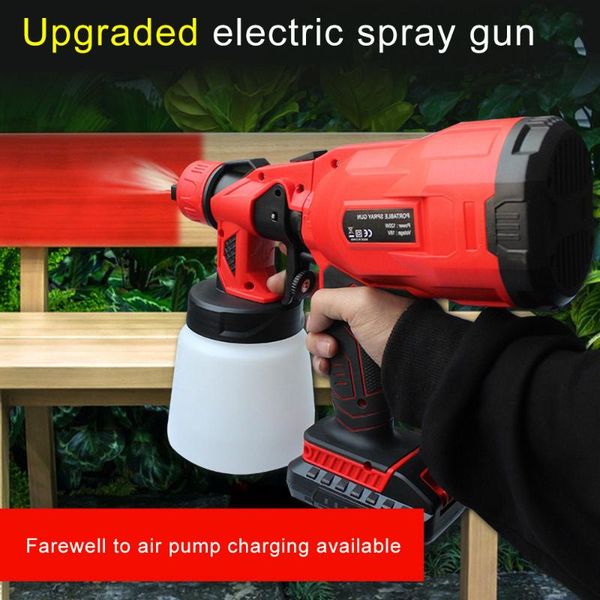 

professional spray guns electric cordless gun 3 different spraying methods adjust the output of paint y charging mode atomizing power t