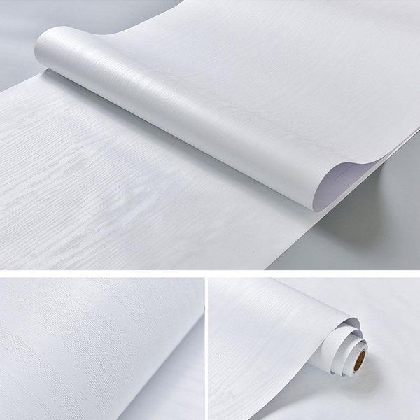 

wallpapers diy decorable film pvc self-adhesive waterproof oilproof wood stripe wallpaper in rolls kitchen stickers home sticky paper decal