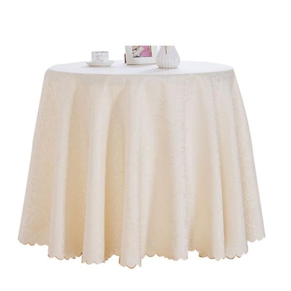 

table cloth jacquard printed floral tablecloth round restaurant el cover event banquet wedding party decor