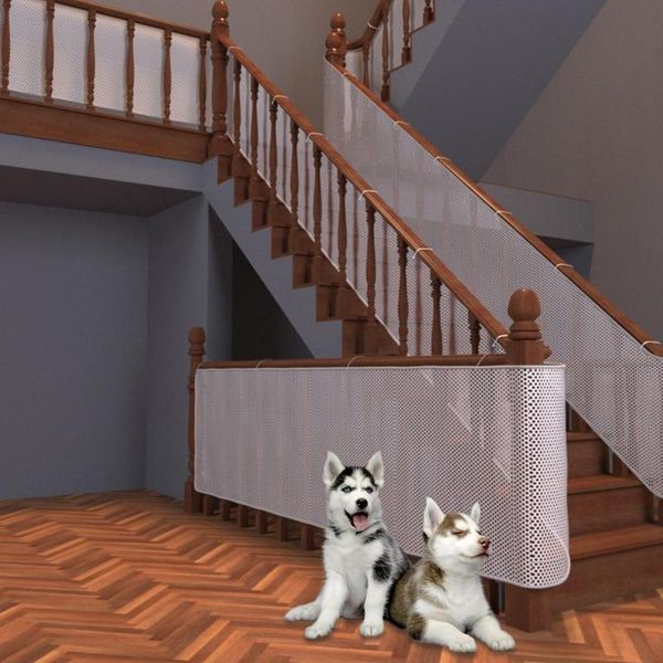 

cat carriers,crates & houses baby safety fence staircase protection net balcony anti-falling pet barrier fences separation guard isolated