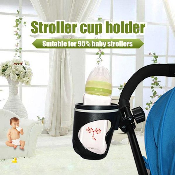 

baby stroller cup holder rack bottle universal 360 rotatable for milk cart pram accessories parts &