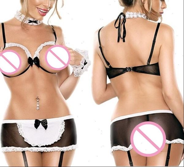 

bra slips set womens sleepwears intimates black spandex half, Black;red