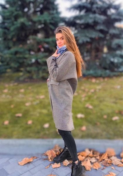 

women's wool & blends hstar 2021 winter plaid long coat women single breated woolen europe fashion ladies vintage warm clothes, Black