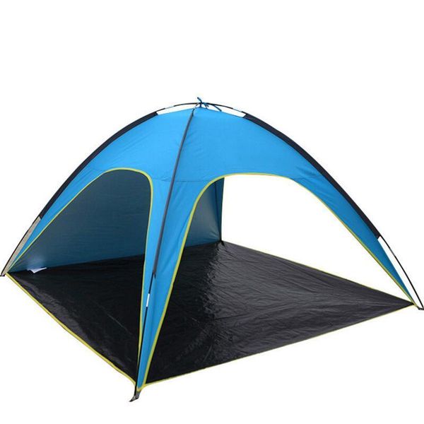 

beach tent gazebo 3 4 persons anti uv awning tents outdoor sunshelter camping fishing sunshade tourist ultralight and shelters